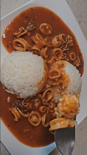 🐙 Quick & Delicious Squid in Sauce Recipe | Easy Seafood Dish