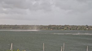 68K views · 985 reactions | In this video submitted by an MPR News fan, wind whipped the surface of Bde Maka Ska in Minneapolis on Thursday afternoon while the area was under a severe thunderstorm warning that was expected to deliver gusts up to 60 mph.  courtesy of Simon Anderson | MPR News | Facebook