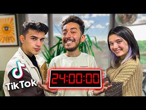 24 SAAT En İyi TİKTOK Çeken Kazanır ?! #2 w/ ‪@AhmetCanDündar‬ , ‪@siladundar1‬