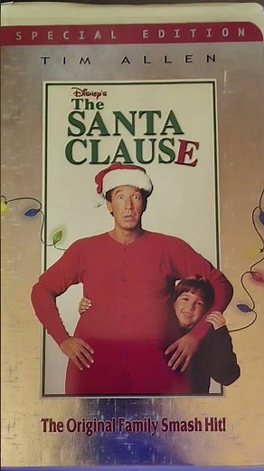 Disney's The Santa Clause VHS Clamshell Special Edition