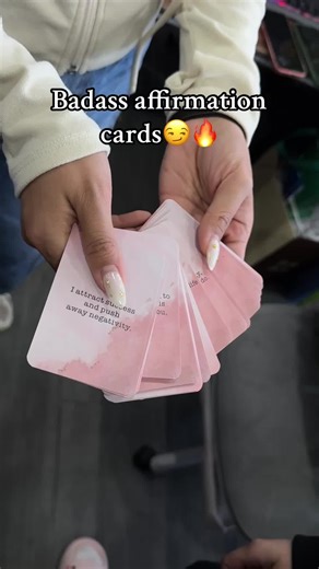 The perfect gift for yourself and besties #affirmations #inspirecards #giftideas #tiktokmademebuyit #fyp