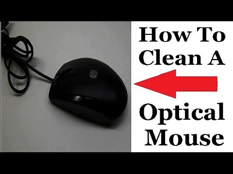 How To Clean A Optical Mouse