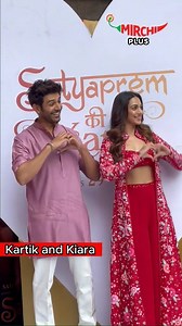 Kartik and Kiara ❤ #KartikAryan #kiaraadvani #MirchiPlus | Mirchi Plus