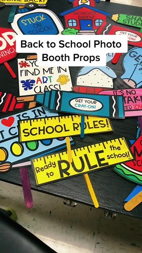 Exciting Back to School Photo Booth Props for Teachers