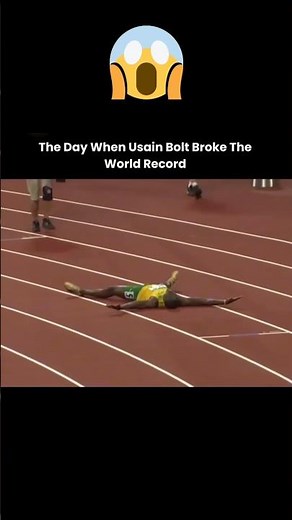 Usain Bolt’s INSANE 2008 Olympics: 3 World Records & History Made! ⚡🏃 #shorts #sports