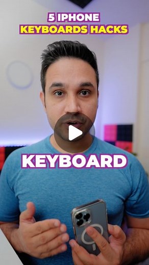 Faisal Faisal on Instagram: "5 iPhone keyboard hacks for productivity 😍🤩🤯🙏 #iphone #iphonetricks #iphonekeyboard #iphonekey #keyboard #apple #techtok #technology #iphonehack #iphonetipsandtricks #iphone15 #iphone15promax #iphonetips #productivity #ios #foryou"