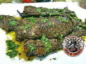 How to Cook Churrasco (Skirt Steak) w/ fresh Chimichurri Marinade