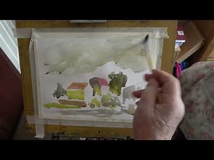 Watercoloring easy watercolour for beginner