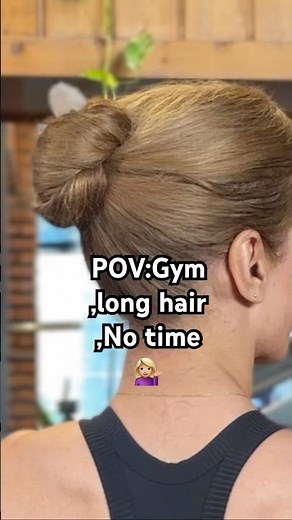 French Twist Hair Tutorial: Effortless Elegance in Minutes#hair #gymhair #frenchtwist #shortsfeed