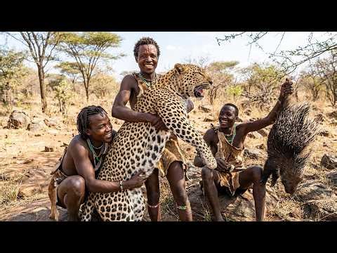 The Hadzabe tribe's brutal moments of survival - Meals in the Wilderness