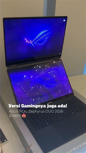 Laptop DUAL LAYAR ASUS - DIKASIH BEBAN 8KG Masih HIDUP!!! (ASUS Zenbook DUO & ROG Zephyrus DUO)😱