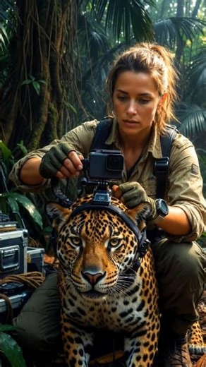 POV: Jaguar Discovers a Hidden Ancient Jungle Pyramid |Real Animal GoPro Footage