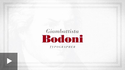 Bodoni: una tipografía moderna del XVIII — Brandiosas