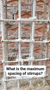 15K views · 40 reactions | What is the maximum spacing of stirrups? | Civil Engineers 07 | Facebook