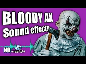 No-copyright axe chopping through flesh sound effect | macabre horror sound