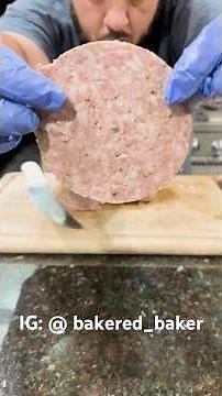 Home made deli meat with Matiks Deli Meat press #homemade #meat #holiday #fyp