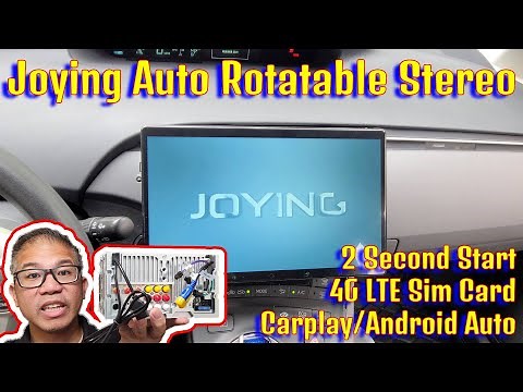 How to install Joying Auto Rotated Double Din Car Stereo