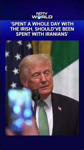Trump Jokes About ‘Spending A Whole Day With The Irish’