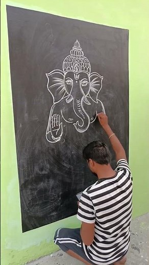how to draw ganpati bappa #art #works #drawing #skatch