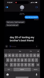 Texting My Brother's Best Friend: Day 20 Update