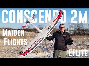 E-flite - Conscendo - 2m - Maiden Flights