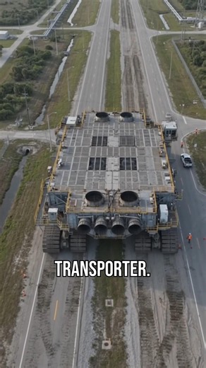 This Giant Machine Moves NASA's Rockets #NASA #Space #Engineering #Innovation #Technology #TechFacts