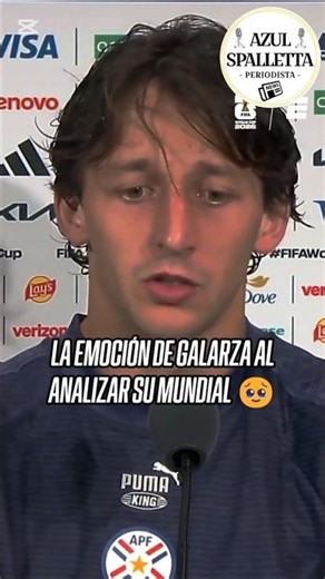 LA EMOCIÓN DE GALARZA: "Estoy orgulloso del Mundial que hice"