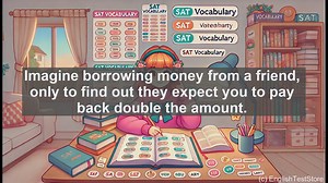 5000 Must Know SAT Vocabulary - SAT Vocabulary: Understanding Usury