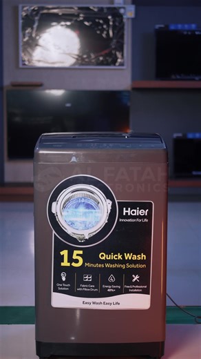 46 reactions | Smart Washing Made Simple with Haier Meet the Haier...