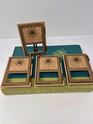 Vintage 1970 Post Office Mailbox Doors, Set of 4 - Etsy