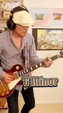 G Minor Blues Jam Gマイナーブルースアドリブ#blues #bluesguitar #bluesrock