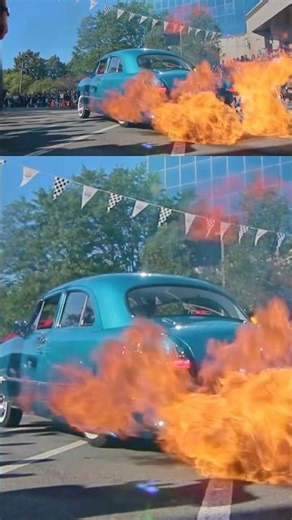 Huge FLAMES ! This Custom Shoebox is WILD!