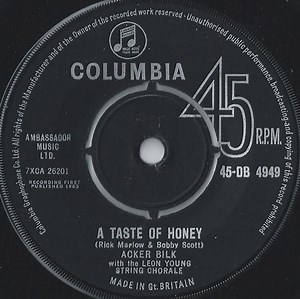 Acker Bilk With The Leon Young String Chorale - A Taste Of Honey