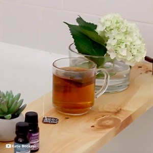 364K views · 1K reactions | This DIY bath tray will make your home feel like a spa  See more here: www.youtube.com/katiebookser | Tasty Home | Facebook