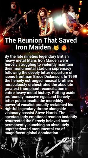 The Reunion That Saved Iron Maiden 🤘🔥