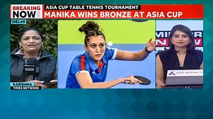 254K views · 10K reactions | #BreakingNews | MANIKA BATRA CREATES HISTORY #ManikaBatra becomes the first ever Indian female paddler to win a medal at Asian Cup Table Tennis Tennis tournament. She won a Bronze medal by beating World No. 6 & 3 time Asian Champion Hina Hayata. @karishmasingh22 reports | Mirror Now | Facebook