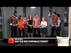 Chippendales Dancers In The Studio