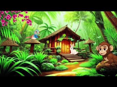 Beautiful jungle background| #animation #background #cartoon #jungle
