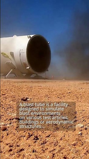 Sandia's 300-foot Blast Tube