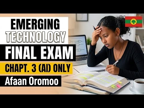 Emerging Technology Final Exam From Chapter 3 ( Artificial Intelligence) | Oda_Academy