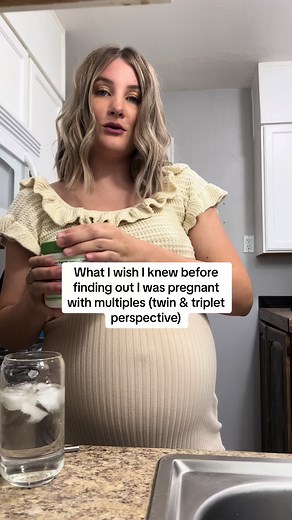 I felt so alone and cluless in those first few months! Wanting to help any other moms going through the unknowns of a multiple pregnancy🥰 #multiplepregnancy #pregnantwithmultiples #twinpregnancy #tripletpregnancy #pregnancyjourney