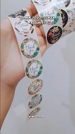 Thank you stickers💞 #sticker #labelsticker #thankyou #thankyousticker #fyp