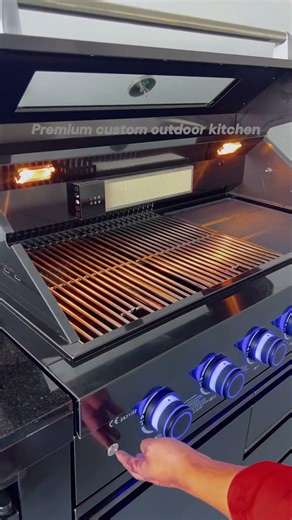 Do you like this stainless steel color? 🇺🇸#mobilekitchen #outdoorkitchen #modularkitchen #kitchen