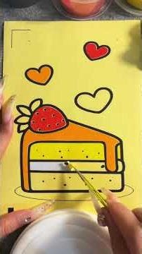 Creative Sand Art: Little Cake Craft ArtDIY FamilyFun