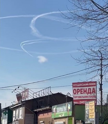 Dogfight between Ukrainian Air Force & Russia fighter jets