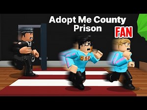 I Broke A FAN Out Of Prison In Adopt Me! (Roblox)
