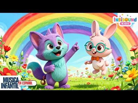Nuni and the 7 Colors of the Rainbow 🌈 Children's Song to Learn Colors