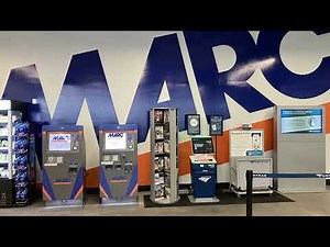 MARC and Amtrak Trains at BWI Airport