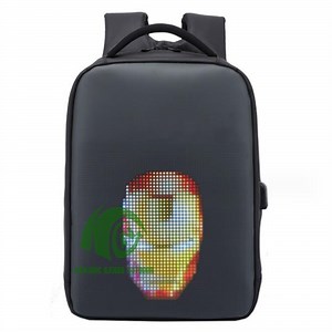 [Hot Item] Backpack LED Backpack LED Eye Backpack for Riders Smart LED Display