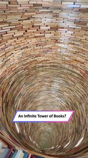 This Book Tower Looks Endless—and It’s Free to See! 😲|| Heartsome 💖